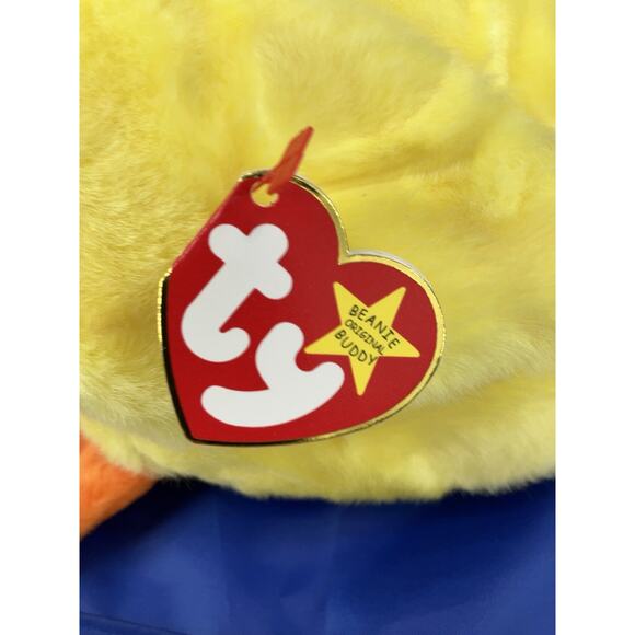 Ty Beanie Babies Bundle (3pcs) Quackers In 3 Sizes Buddy Baby And Teenie Beanie - Picture 7 of 16